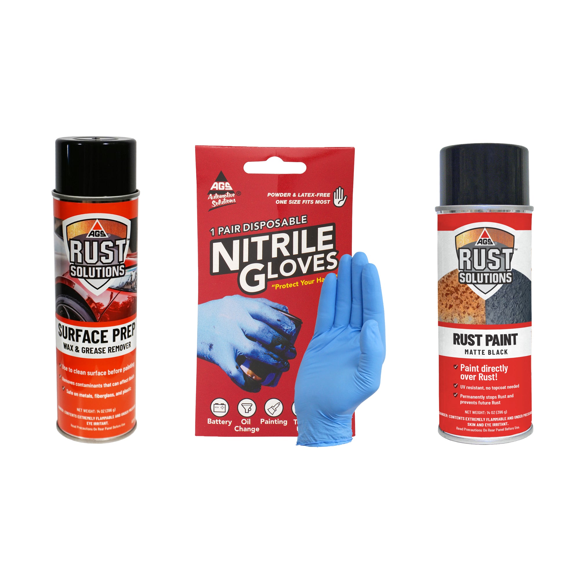 Matte Black Rust Paint & Surface Prep Kit – Rust Solutions